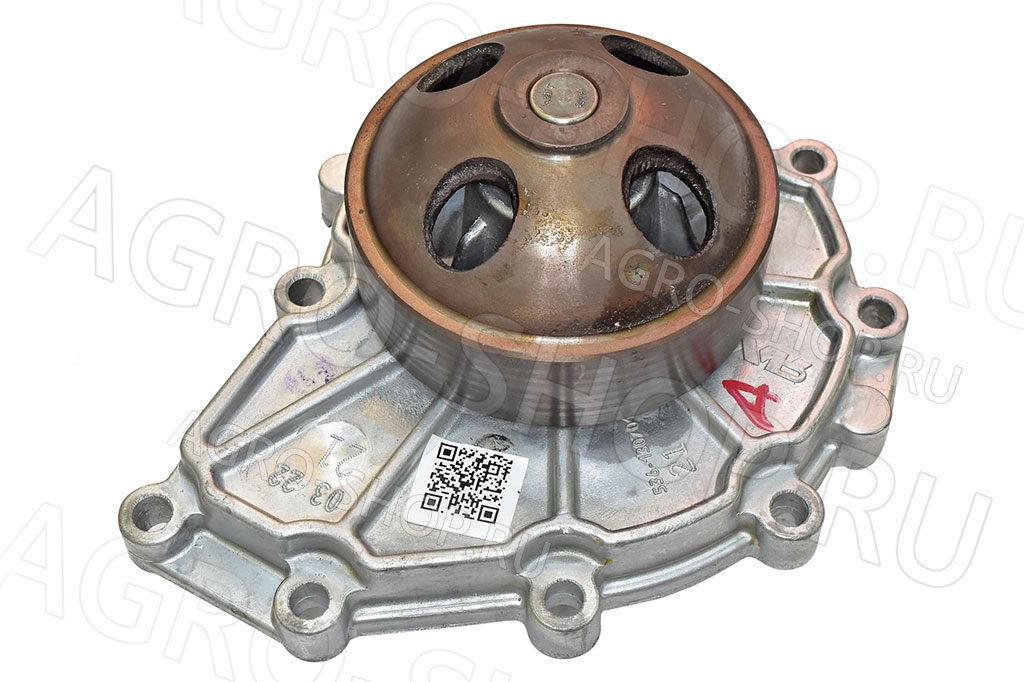 Насос водяной 536-1307010-21 в сборе (гладкий шкив) ЯМЗ-536 Автодизель ПАО