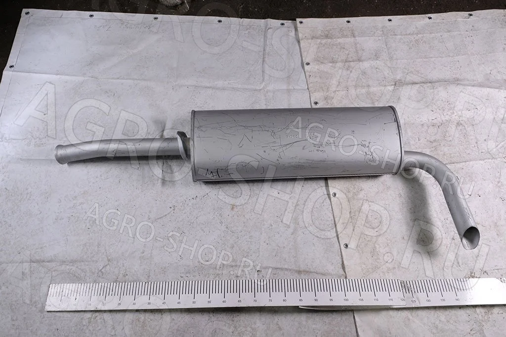 Глушитель 3302-1201008-40 с выпускной трубой Газель-Бизнес Cummins, УМЗ-4216 Евро-4 ГАЗ