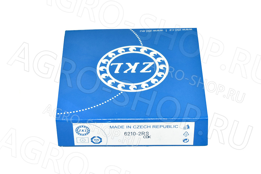 Подшипник 180210 / 6210-2RS (50х90х20) (ZKL) 