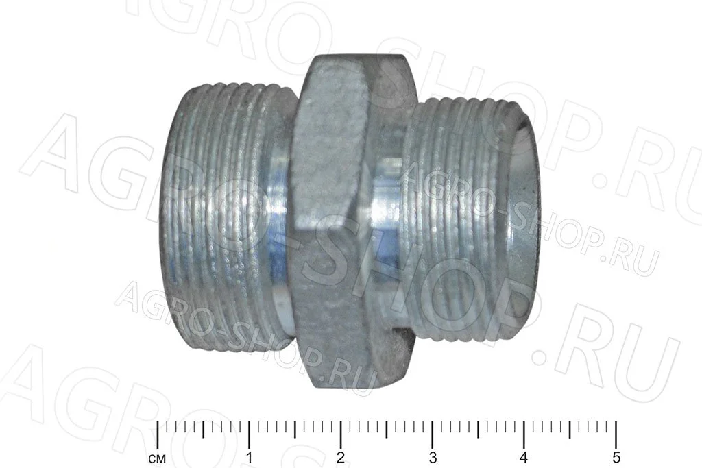 Штуцер Гидроузел S32 (М30х1,5-М27х1,5) гр. S36