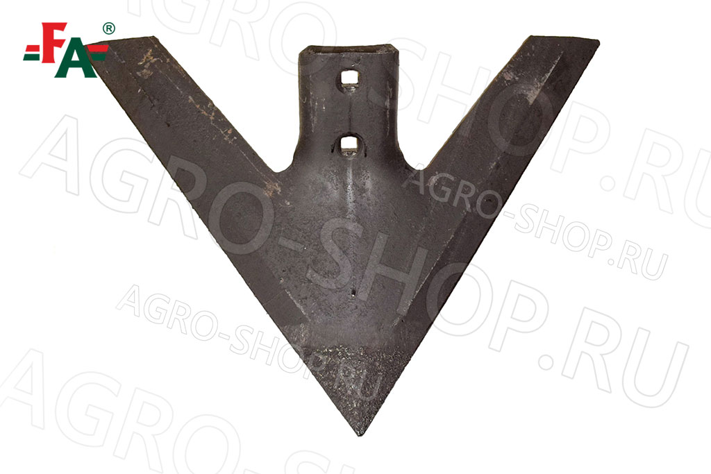 Лапа культиватора КП-3,8, КТС-10 ст65Г,штамп упр. ТВЧ 440 мм, t=10 мм FeatAgro