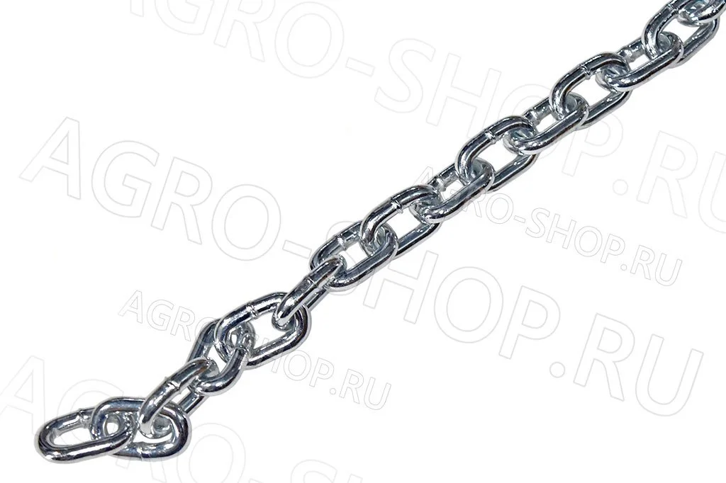 Цепь якорная 10х34 оцинкованная (10м) (К)