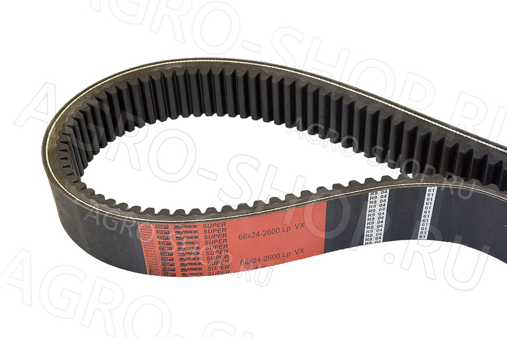 Ремень 68х24-2600 VX/E КЕВЛАР усиленный КЗС-1218, КЗС-7, Вектор (Stomil) 