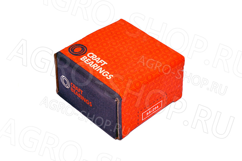 Подшипник YET 206 / UY 206-2S / SA 206 / AEL 206 (30х62х18/35,7) (К) 