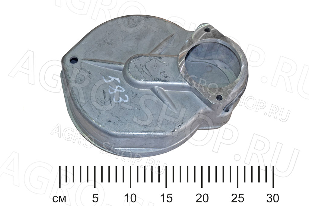 Кожух 75.24.с32-1А маховика в сборе с плитой (алюминий) ПД-10 