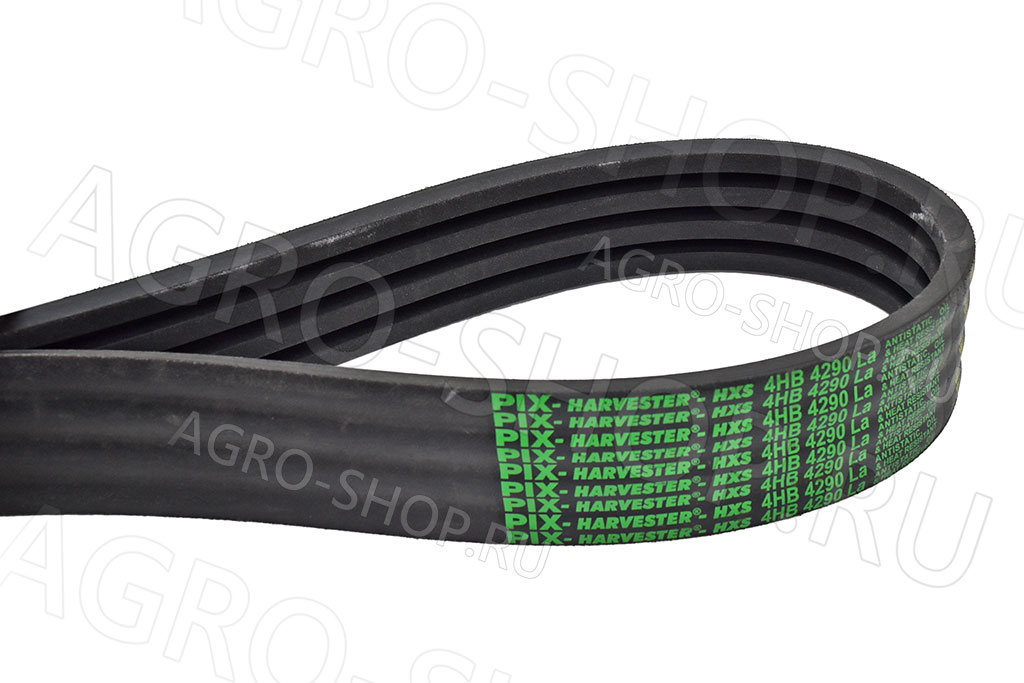 Ремень 4НВ-4290 La наклонной камеры КЗС-7, Акрос, Вектор (PIX HARVESTER) 