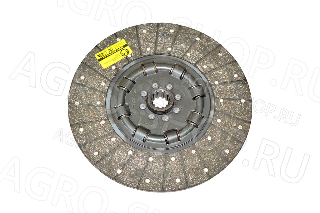 Диск сцепления 85-1601130-01 ведомый безасбестовый (стекловолокно) МТЗ-80/82/952/1221 (Завод ТМЗ)