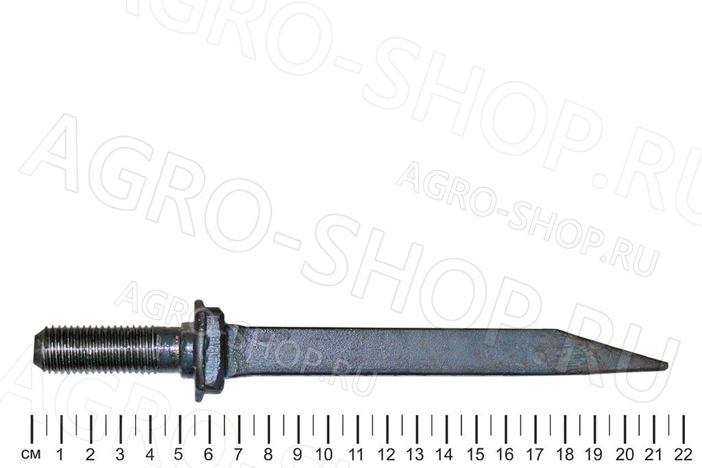 Зуб бороны БЗТ 1.0.00.005 L=212 мм, М16х2,0 (уп.54шт.)  (РЗЗ)