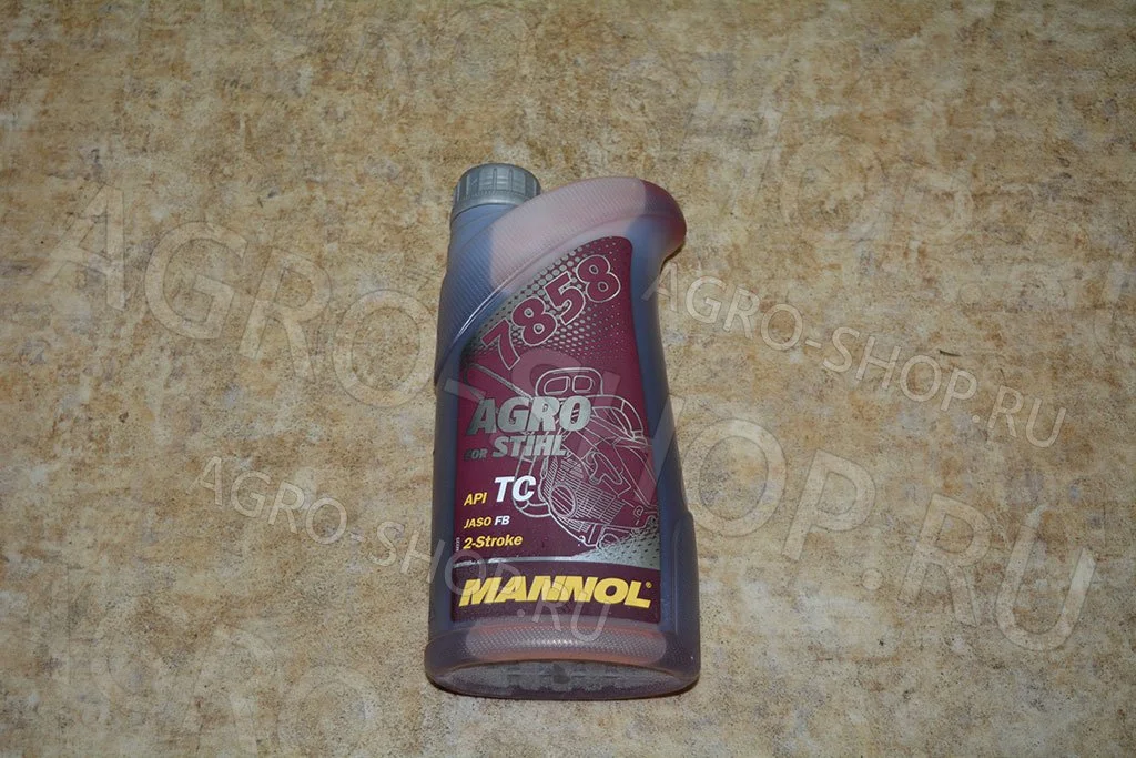 Масло моторное 2-takt Agro Formula S синтетическое 1л MANNOL