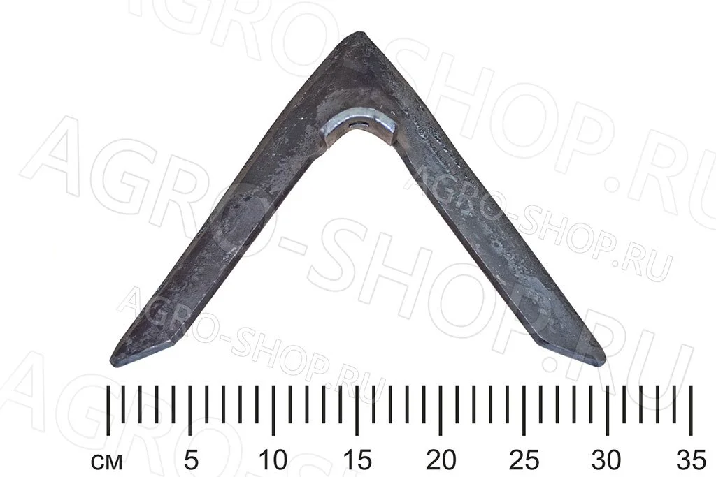 Лапа СКС 01.08.080-01 300мм, S=6мм (сталь 50Г, нового образца) СЗС-2,1 (РЗЗ) 