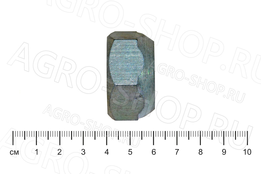 Гайка 250712-П29 (М20х1,5) крепления переднего колеса правая ГАЗ-53,3307 ГАЗ