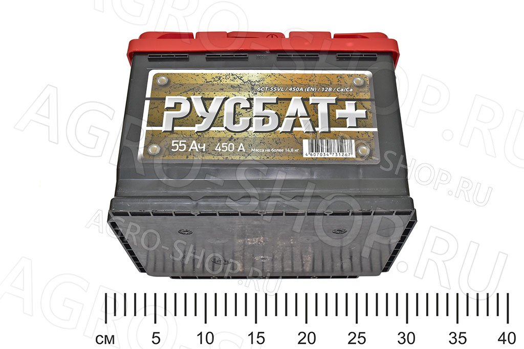АКБ  55 "Русбат+" п.п.
