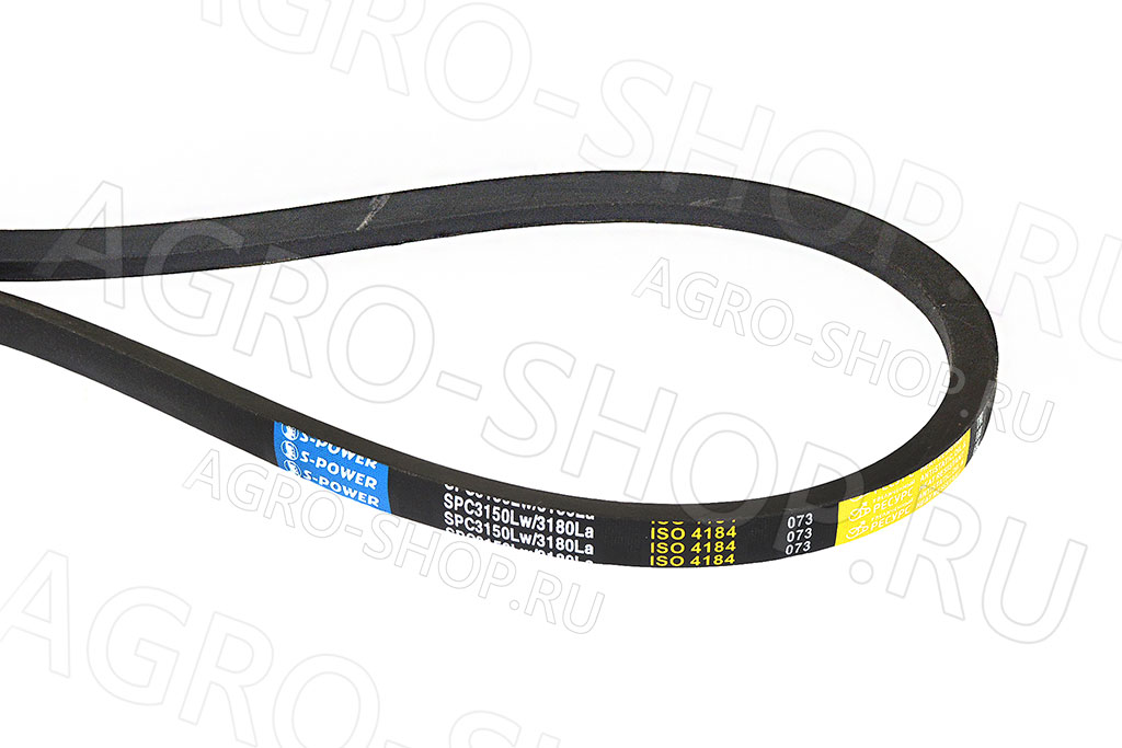 Ремень SPC-3150 Lw / 3180 La Акрос, Вектор, Дон-1500Б (S-Power)