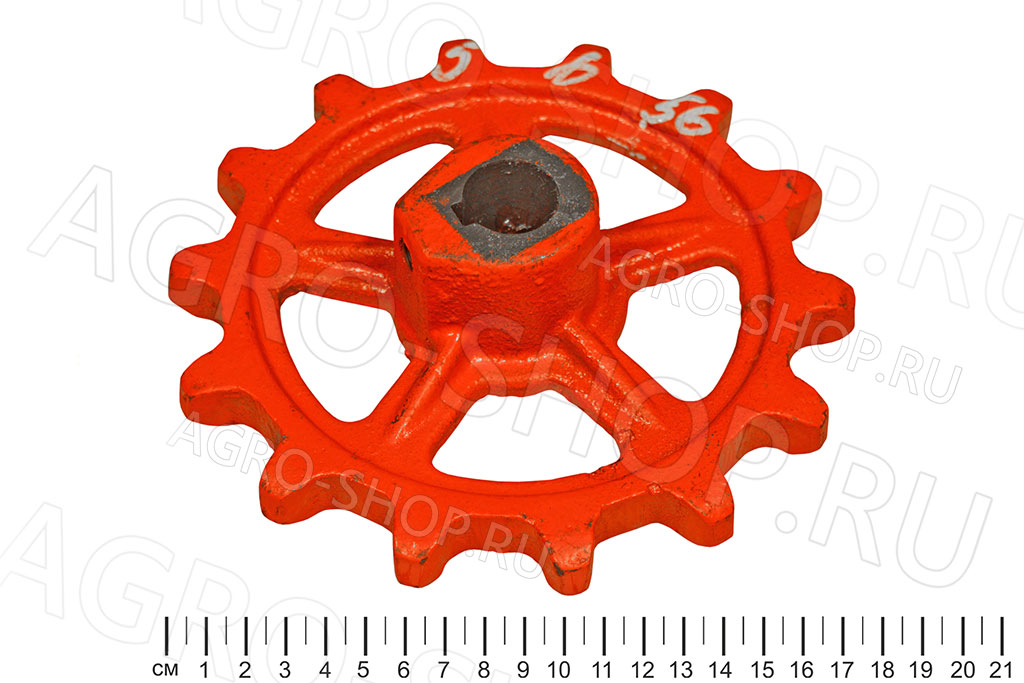 Звездочка Н 023.218 привода от катков z=14, t=38 СЗП-3,6 