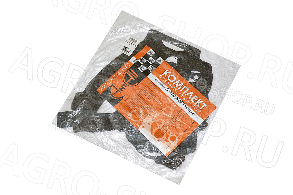 РК двигателя Д-260 (паронит, без ПГБ, 23 поз.) МТЗ-1221  