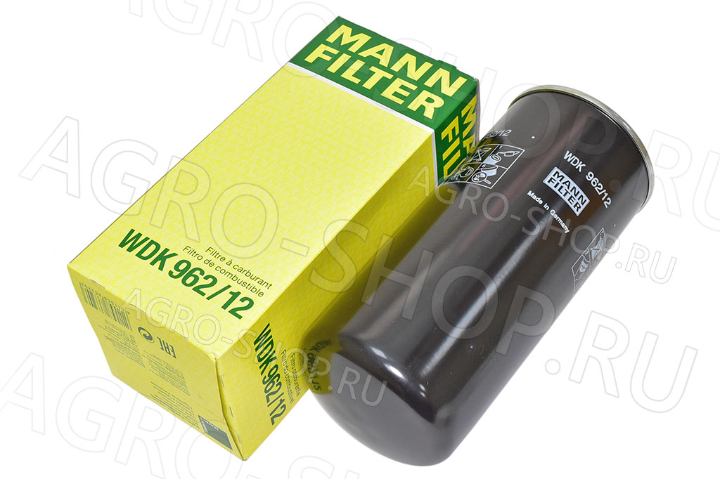 Фильтр топливный WDK962/12 (Common Rail) МТЗ-1025,  КАМ16 ЕВРО 4 MANN