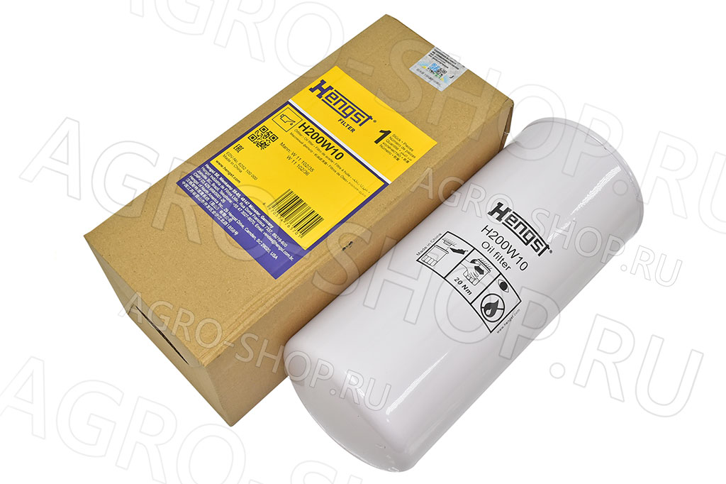 Фильтр масляный H200W10 (W11102/36)  ЯМЗ-236, ЯМЗ-238Б, ЯМЗ-238НБ Hengst