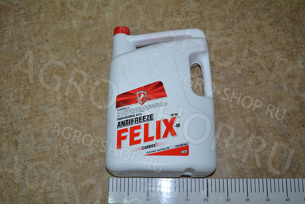 Антифриз FELIX CARBOX G12+ (-40) красный 10кг Тосол-Синтез(69)