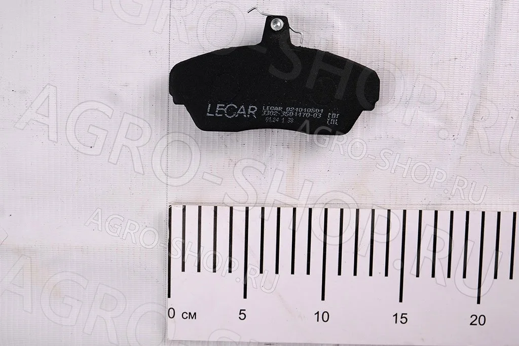 Колодка 3302-3501800 / LECAR-0210105-01 тормозная передняя (4шт) ГАЗ-3302 LECAR