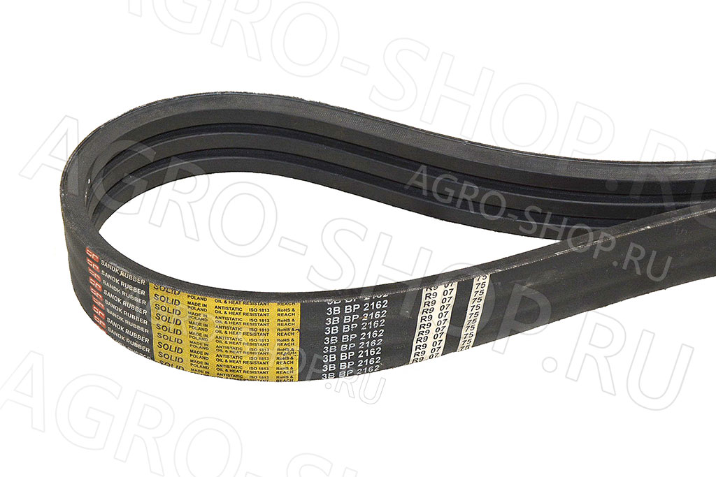 Ремень 3НВ-2162 привода гидронасоса КЗС-7-24 (Stomil) 