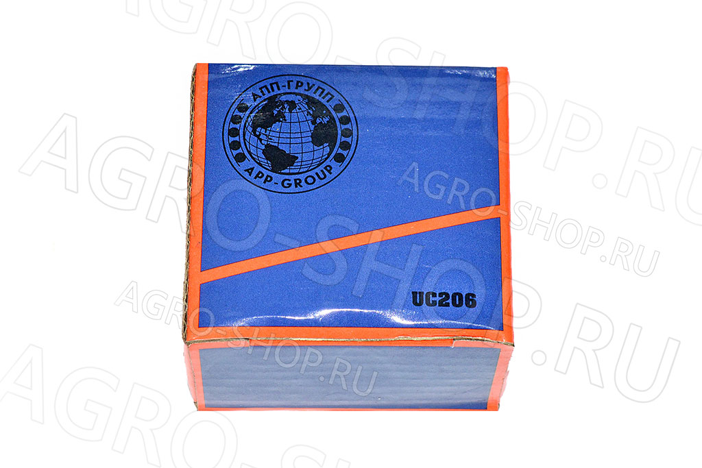 Подшипник UC 206 / LE 206-2F / YAR 206-2F (30х62х18/38,1) (К) 