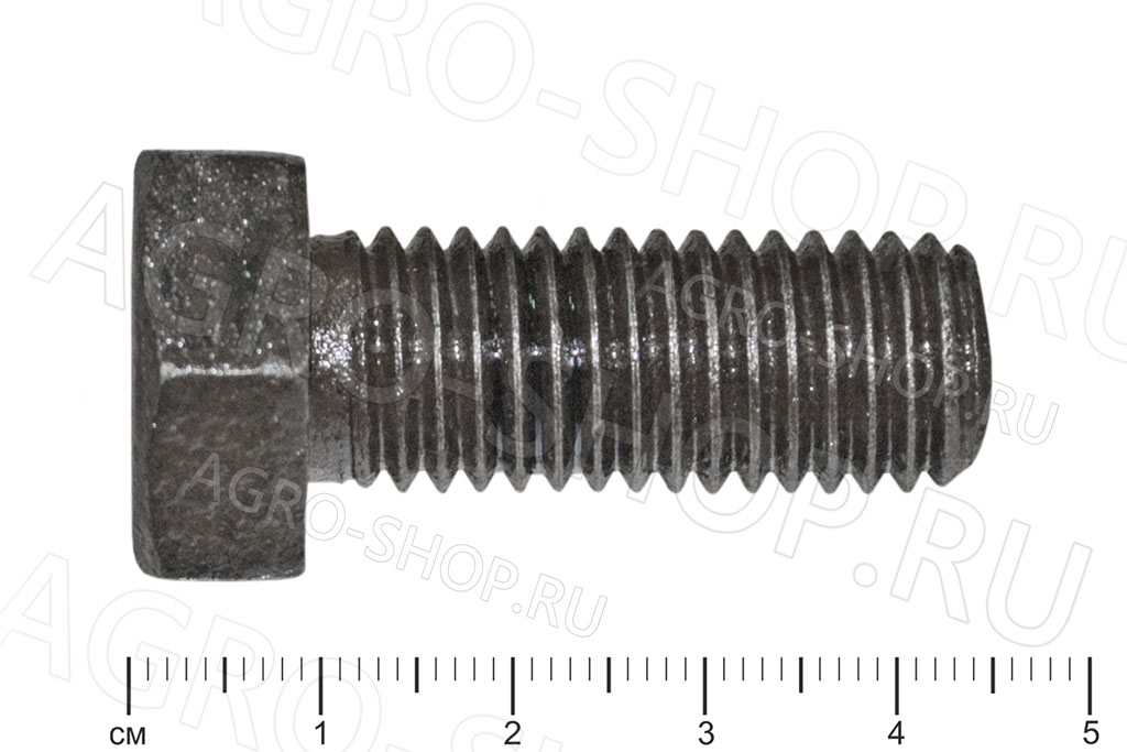Болт 14х35 шестигранная головка стандартный Шаг 2,0 ГОСТ 7798 кл.пр. 5,8 