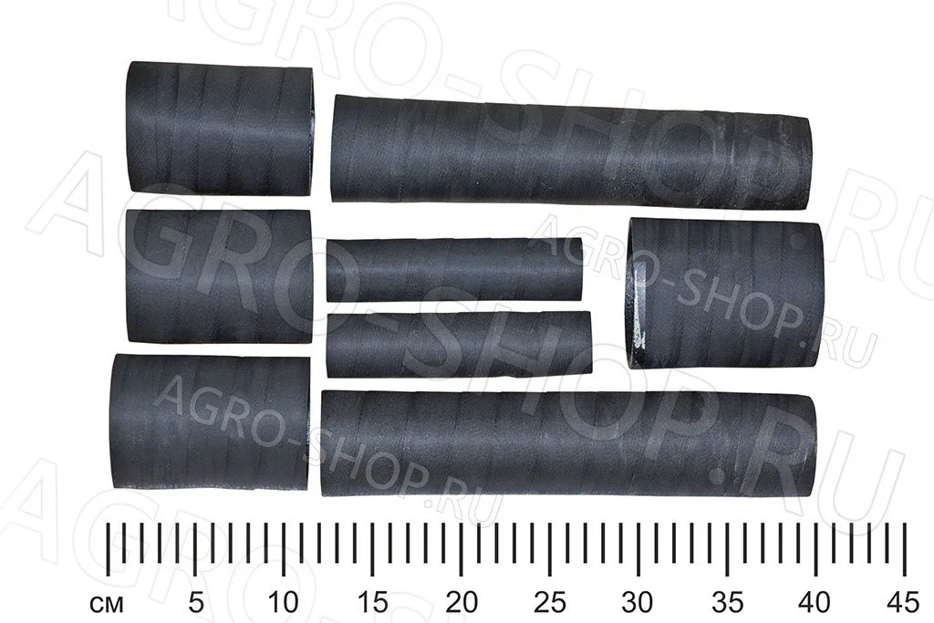 Патрубки системы охлаждения (3046 - 3 шт., 3047 - шт., 3027 - 2 шт., 1701065 - 2 шт.) комплект К-701 