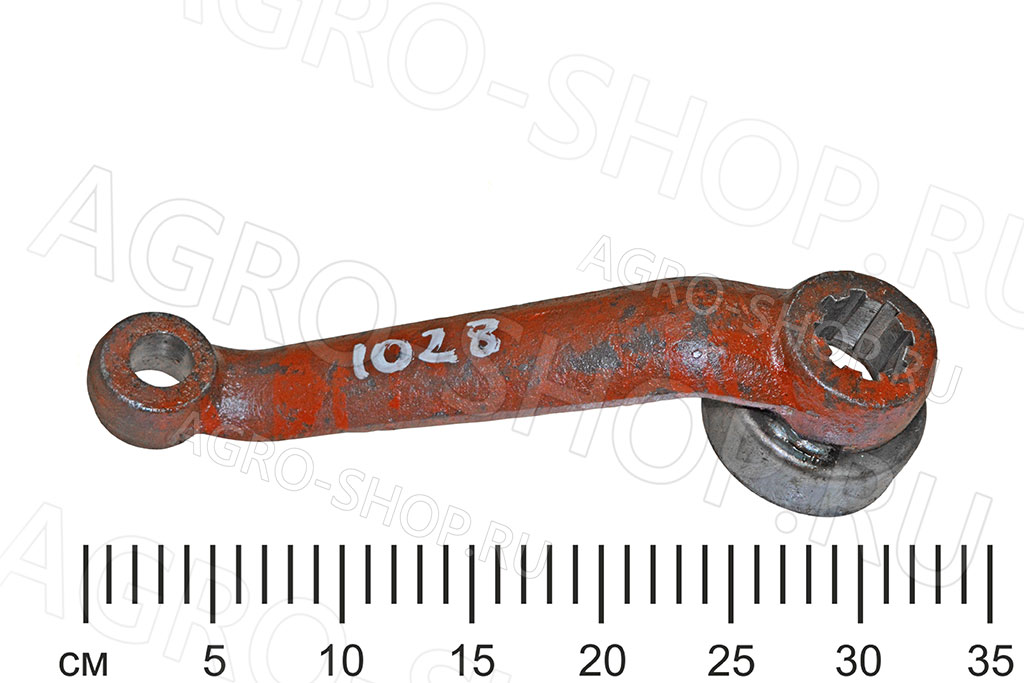 Рычаг 70-3001040 поворотный правый под ГОРУ МТЗ-80 (У)