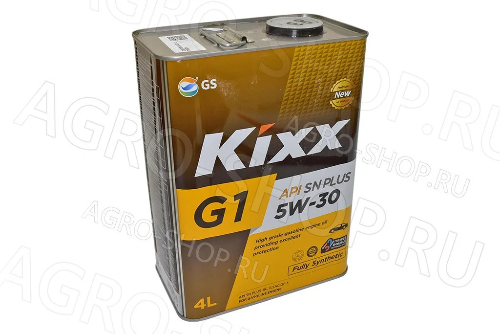 Масло моторное Kixx G1 5w30 SN Plus синтетическое 4л Kixx