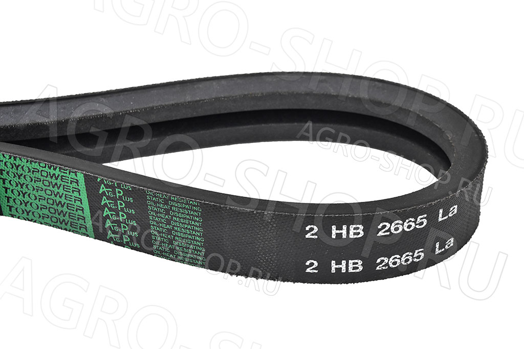 Ремень 2НВ-2665 (6201316) КЗС-7-24, Акрос, Торум (TOYOPOWER) 
