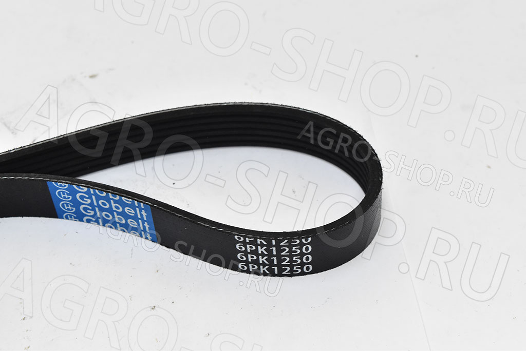Ремень 6РК-1250 поликлиновой (Globelt) 