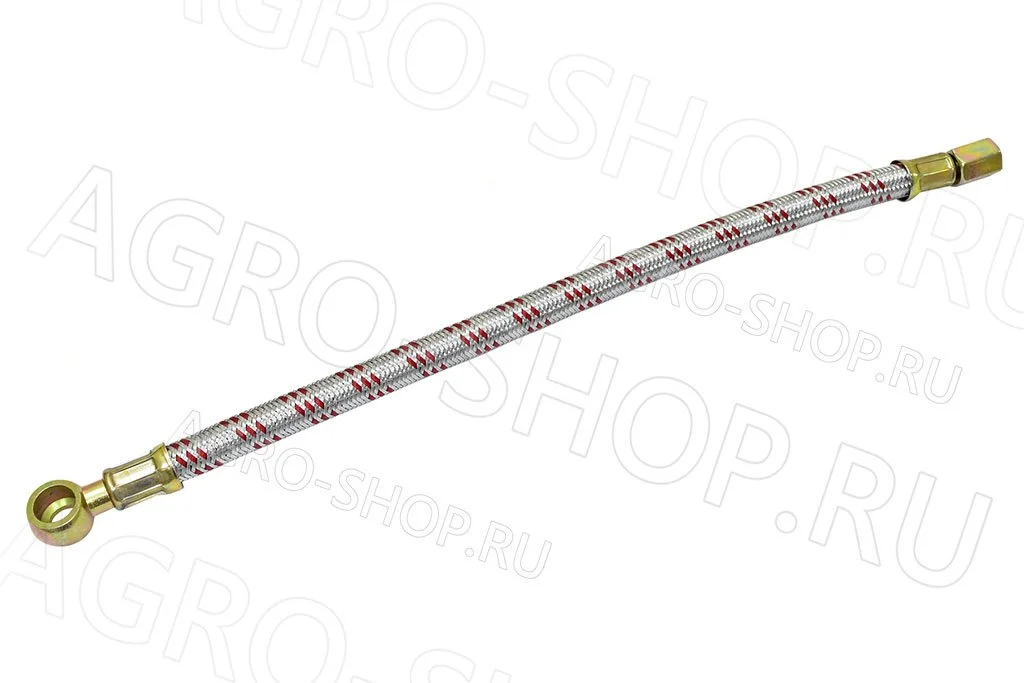 Маслопровод 240-3509150 компрессора L=352мм мет. оплетка Д-243/245 (Master Part)