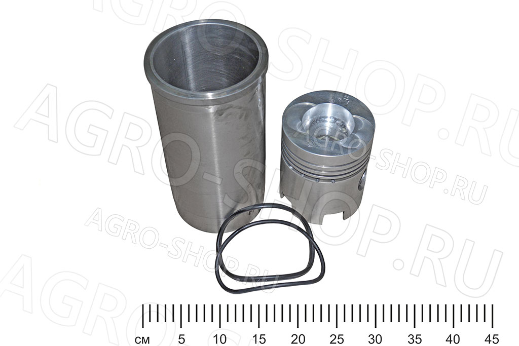 Поршневой комплект 22-01с15 (г18+п22+у/к) с окнами и проточками (гр.М) СМД-22 (Конотоп) 