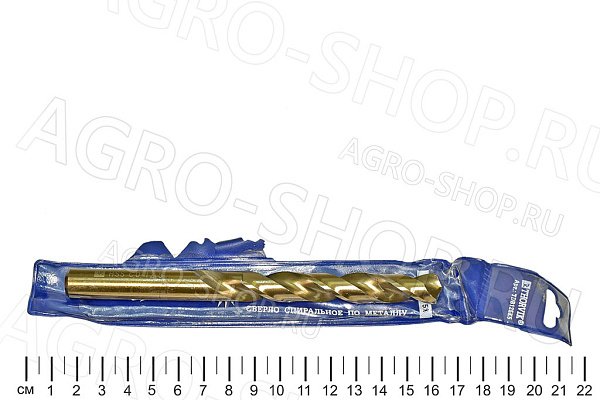 Сверло 12,5 ц/х КОБАЛЬТ HSS Co Thorvik (TDB125K5)