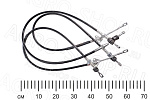 Тросы GP.11570053 стояночного тормоза (1 пер+2 задн) ГАЗ-3302 G-Part