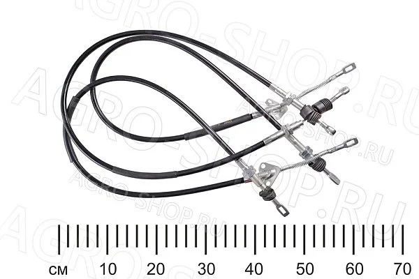 Тросы GP.11570053 стояночного тормоза (1 пер+2 задн) ГАЗ-3302 G-Part