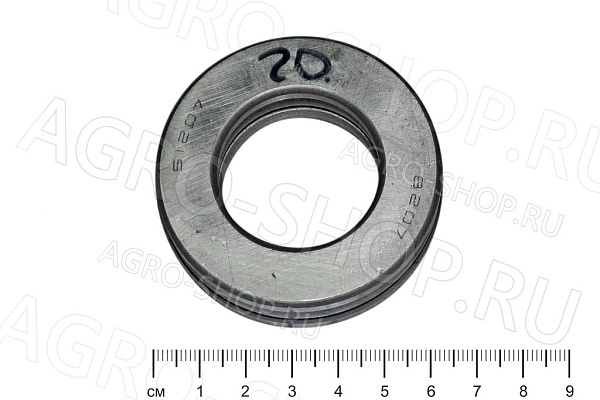 Подшипник 8207 / 51207 (35x62x18) (К) 