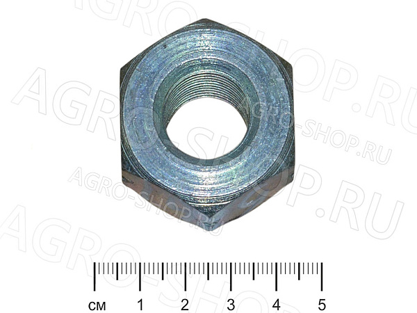 Гайка 250713-П29 (М20х1,5) крепления переднего колеса левая ГАЗ-53,3307 ГАЗ