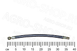 Маслопровод 240-3509150 компрессора L=352мм рез. оплетка Д-243/245 (Master Part)