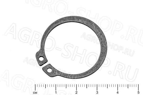 Кольцо стопорное В 25 (наружное) D=25 мм. ГОСТ 13942-86