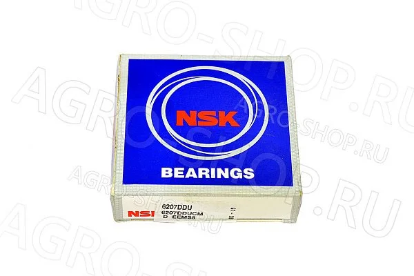 Подшипник 6207-2RS / 180207 (35х72х17) (NSK) 