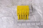 Ограничитель хода ГЦ d=50мм h=120мм (желтый) FeatAgro