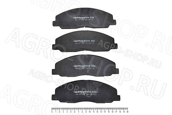 Колодка А21R23.3501800-01 тормозная передняя (4шт) Газель NEXT G-Part