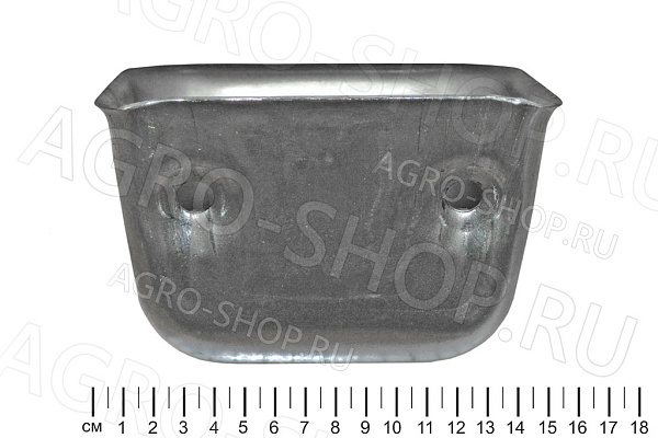 Ковш норийный УКЗ-10 металлический (140х100х125)  