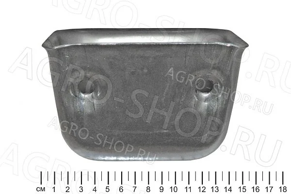 Ковш норийный УКЗ-10 металлический (140х100х125)  