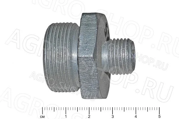 Штуцер Гидроузел S19 (М30х1,5-М16х1,5) гр. S36