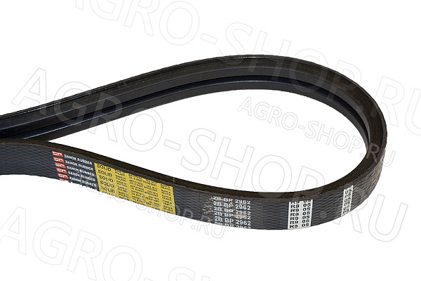 Ремень 2НВ-2662 привода установки шкивов на шнек КЗС-1218 (Stomil) 