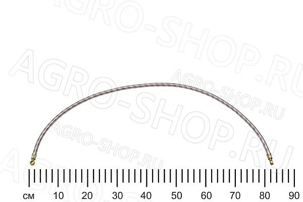 Топливопровод 1522-1101180 обратки (в металл. оплётке) L=1150мм, штуцер d=10 МТЗ-923 (Master Part)