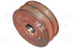 Шкив ЗВТ 80.101 (D=120, d=28, 2 руч.) электродвигателя ЗВС-20А 