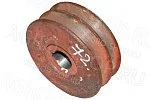Шкив ЗВТ 80.101 (D=120, d=28, 2 руч.) электродвигателя ЗВС-20А 